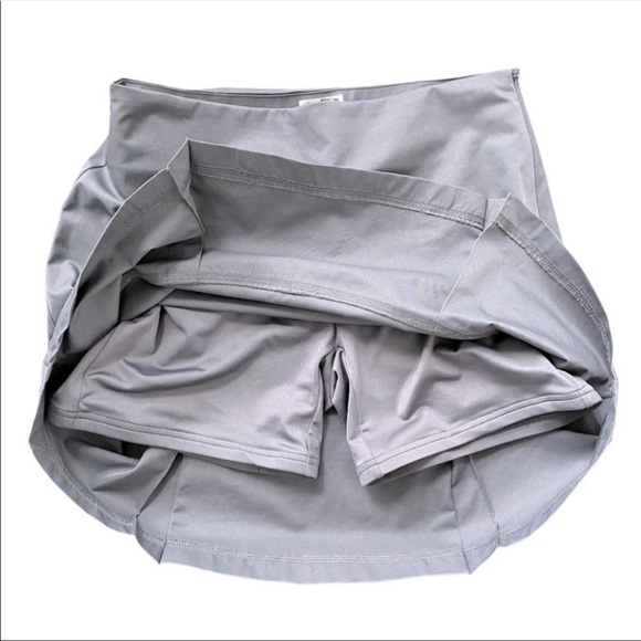 Adidas Grey Climacool Pleated Skort - Picture 3 of 8